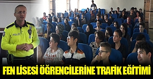 Bafra Fen Lisesi Öğrencilerine Trafik Eğitimi