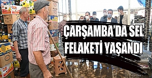 Samsun'da Sel felaketi
