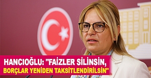 CHP'li Hancıoğlu: Faizler Silinsin!