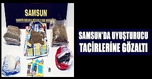 Samsun'da uyuşturucu tacirleri yakalandı