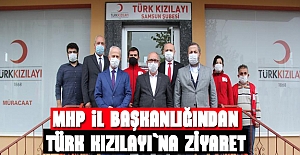 MHP Samsun İl Başkanlığının Kızılay Ziyareti