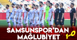 Samsunspor'dan Mağlubiyet