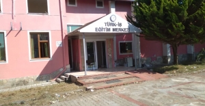 Türk İş Eğitim Merkezinde yıkım başladı