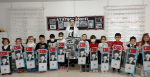 Geleceğin yıldızlarının Atatürk sevgisi
