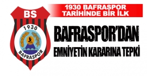 Emniyet, Bafraspor'lu yöneticileri sahaya almayacak