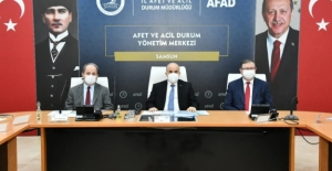 Samsun'da Afet Kriz Yönetimi toplantısı