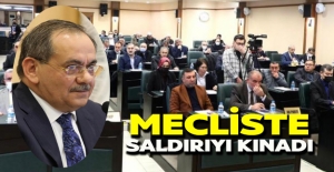 Mustafa Demir Mecliste saldırıyı kınadı