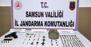 Samsun'da tarihi eser kaçakçılığı