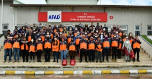 AFAD Gönüllüsü Belge Dağıtımı yapıldı