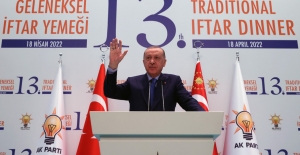 Erdoğan Geleneksel İftar yemeğinde konuştu