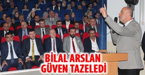 Bilal Arslan Güven Tazeledi