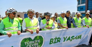 Samsun'da bisiklet turu düzenlendi