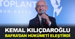 Kemal Kılıçdaroğlu Bafra'da hükümeti...