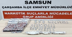 Samsun'da sentetik uyuşturucu operasyonu