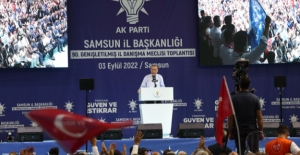 Erdoğan Samsun'da toplantısını...