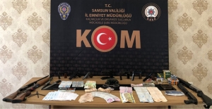 Samsun'da Suç örgütü operasyonu düzenlendi