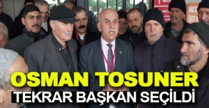 Osman Tosuner tekrar güven tazeledi