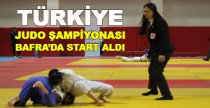 Gençler Türkiye Judo Şampiyonasına Bafra'da start verildi