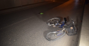 Bafra'da bisikletten düşen kişi hastanelik oldu