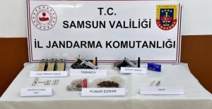 Samsun'da uyuşturucu operasyonu 2 gözaltı