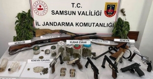 Samsun'da uyuşturucu satıcılarına yönelik operasyon