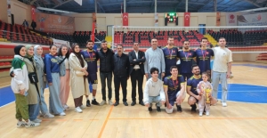 Samsun'da voleybol turnuvası tamamlandı
