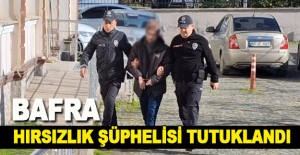 Samsun'da hırsızlık şüphelisi tutuklandı