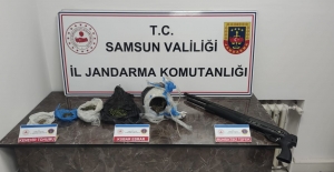 Samsun'da Jandarma uyuşturucu operasyonu