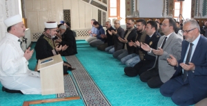 Bafra’da Polis Haftasında şehitler için dualar edildi