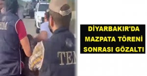 Diyarbakır'da Mazpata töreni sonrası gözaltı