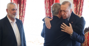 Erdoğan Hamas#039;la görüştü,...