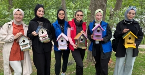 Samsun'da Kuş Evi Asma Etkinliği düzenledi