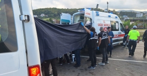 Samsun'da polis okulu mevkisinde kaza 1 ölü
