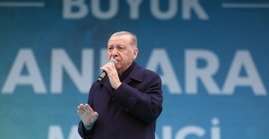 Erdoğan Ankara mitinginde konuştu